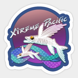 XtremePacific Flying Fish Color Sticker